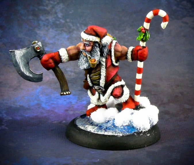 Reaper Miniatures Holiday: Santa Dwarf (ONLINE ORDER ONLY)