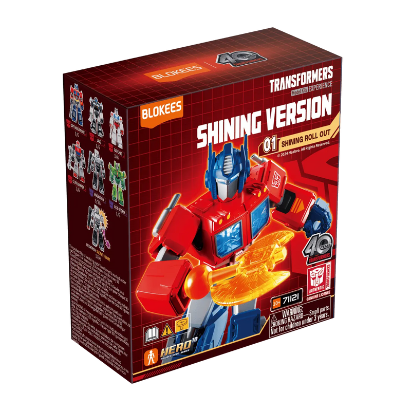 Blokees Transformers: Shining Version - 01 Shining Roll Out - Blind Box (ONLINE ORDER ONLY)