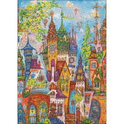 Red Arches Charming Village 1000 Piece Jigsaw Puzzle Heye (ONLINE ORDER ONLY)