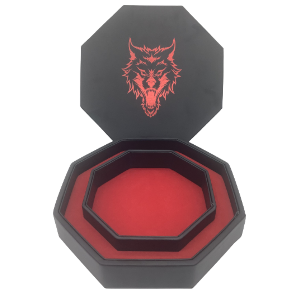 Red Fenrir Tray of Holding™ Dice Tray by Norse Foundry (ONLINE ORDER ONLY)