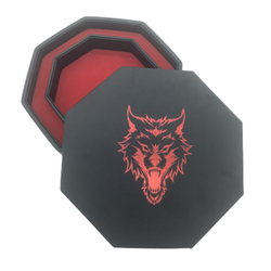 Red Fenrir Tray of Holding™ Dice Tray by Norse Foundry (ONLINE ORDER ONLY)