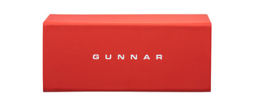 Red GUNNAR Glasses Case (ONLINE ORDER ONLY)