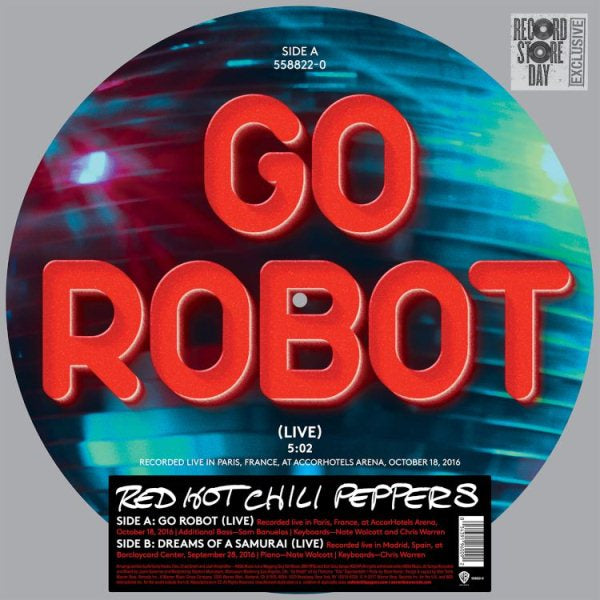 Go Robot/Dreams of a Samurai (Live)(Vinyl Single Picture Disc) [Vinyl] (ONLINE ORDER ONLY)