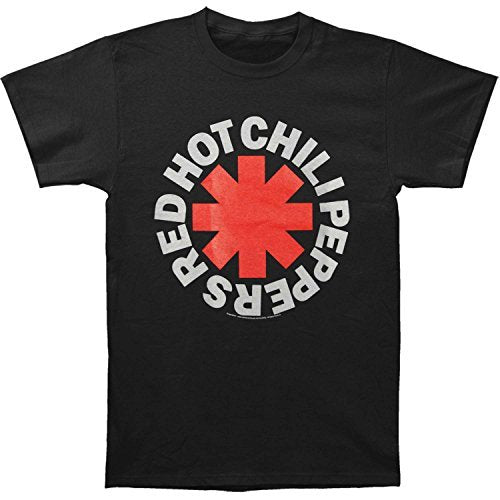 Men'S Rhcp Classic Asterisk T Shirt, Black, Small [T-Shirt] (ONLINE ORDER ONLY)