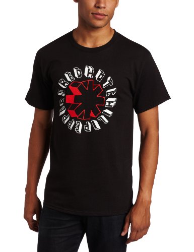 Red Hot Chilli Peppers - Hand Drawn Logo (Large Shirt, Black) [T-Shirt] (ONLINE ORDER ONLY)