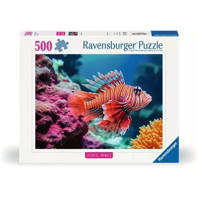 Red Lionfish 500 Piece Jigsaw Puzzle Ravensburger