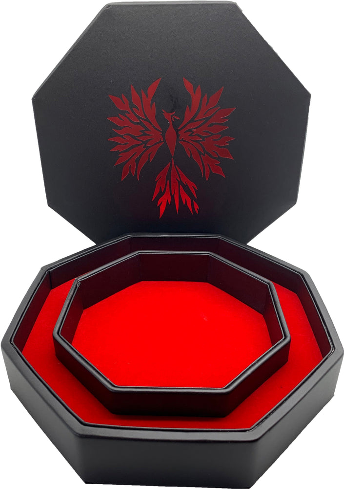 Red Phoenix - Tray of Holding™ Dice Tray by Norse Foundry (ONLINE ORDER ONLY)