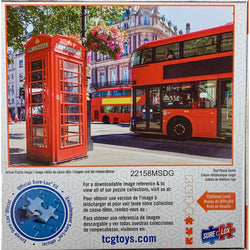 Red Phone Booth Bucket List 300 Piece Jigsaw Puzzle Sure Lox (ONLINE ORDER ONLY)