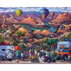 Red Rock Adventure 1000 Piece Jigsaw Puzzle Dowdle (ONLINE ORDER ONLY)