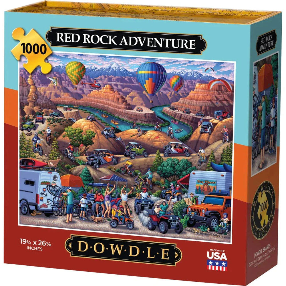 Red Rock Adventure 1000 Piece Jigsaw Puzzle Dowdle (ONLINE ORDER ONLY)