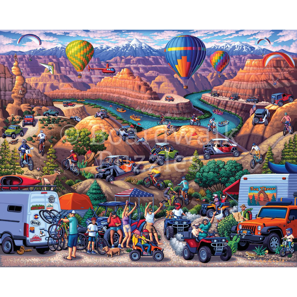 Red Rock Adventure 210 Piece Jigsaw Puzzle Boardwalk (ONLINE ORDER ONLY)