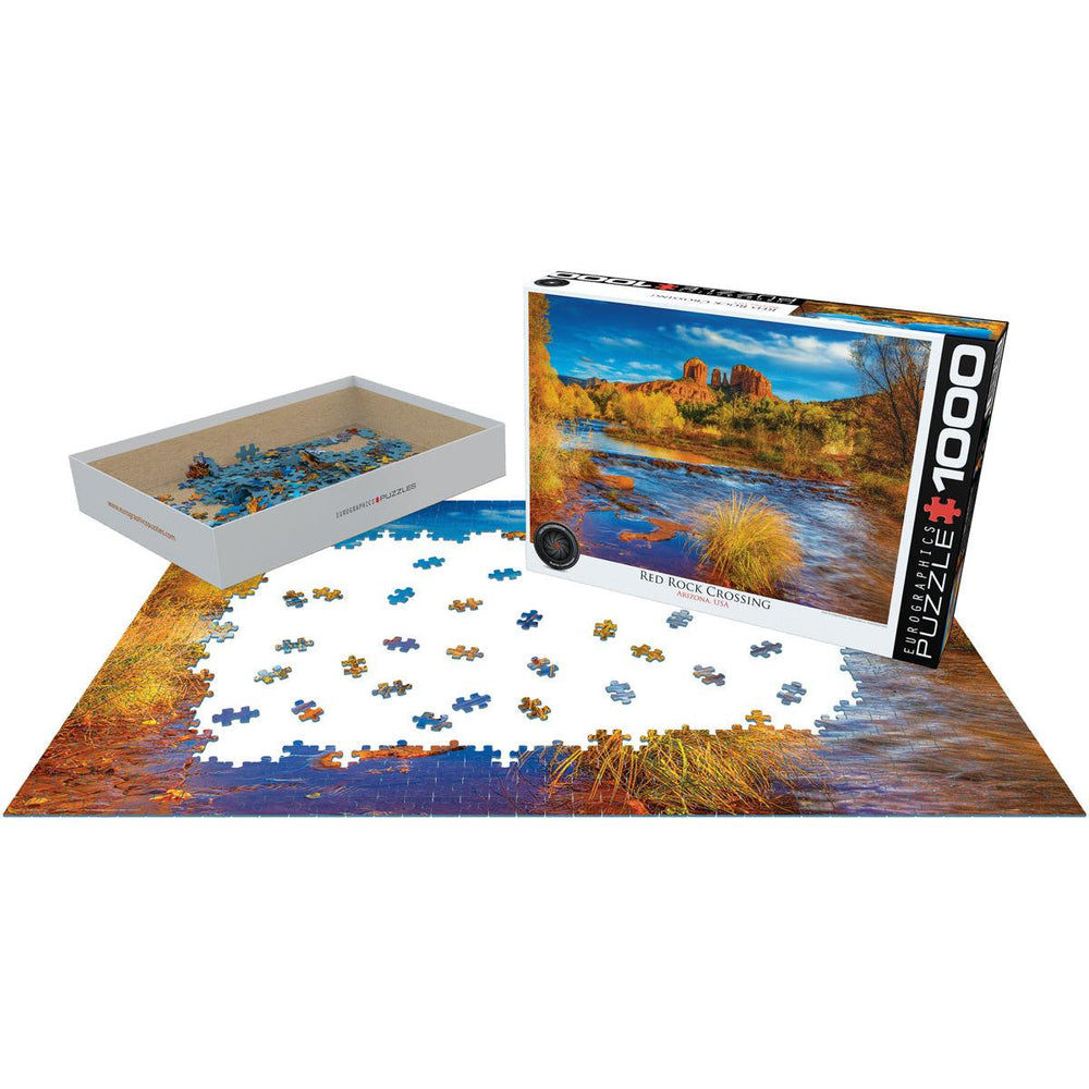 Red Rock Crossing Sedona Arizona 1000 Piece Jigsaw Puzzle Eurographics