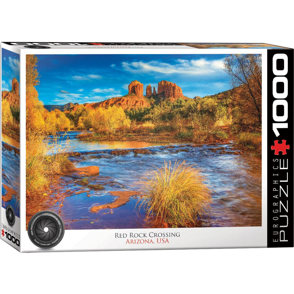 Red Rock Crossing Sedona Arizona 1000 Piece Jigsaw Puzzle Eurographics