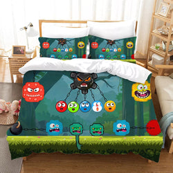 Red Ball 4 Bedding Set Pattern Quilt Cover Without Filler (Online Order Only)