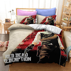Red Dead Redemption Bedding Set Quilt Covers Without Filler (Online Order Only)