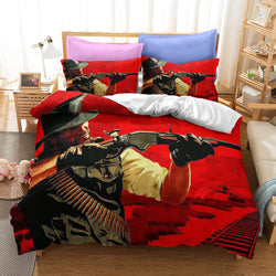 Red Dead Redemption Bedding Set Quilt Covers Without Filler (Online Order Only)