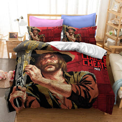 Red Dead Redemption Bedding Set Quilt Covers Without Filler (Online Order Only)