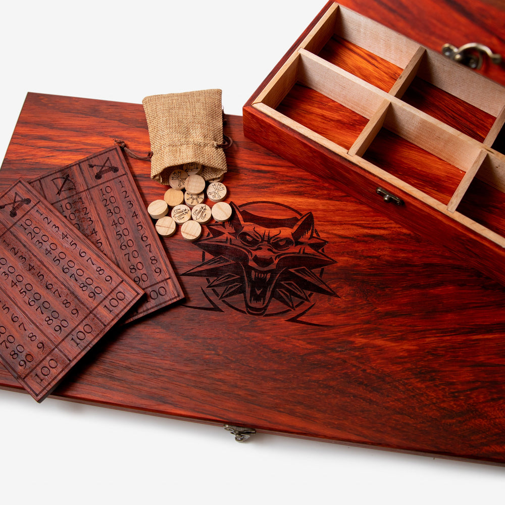 Gwent Board BUNDLE - Witcher Card Game - Genuine Hardwoods (ONLINE ORDER ONLY)