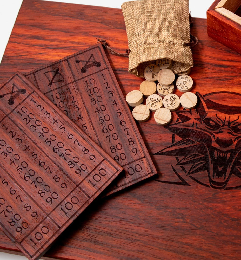 Gwent Score Cards and Faction Tokens - Witcher Card Game (ONLINE ORDER ONLY)