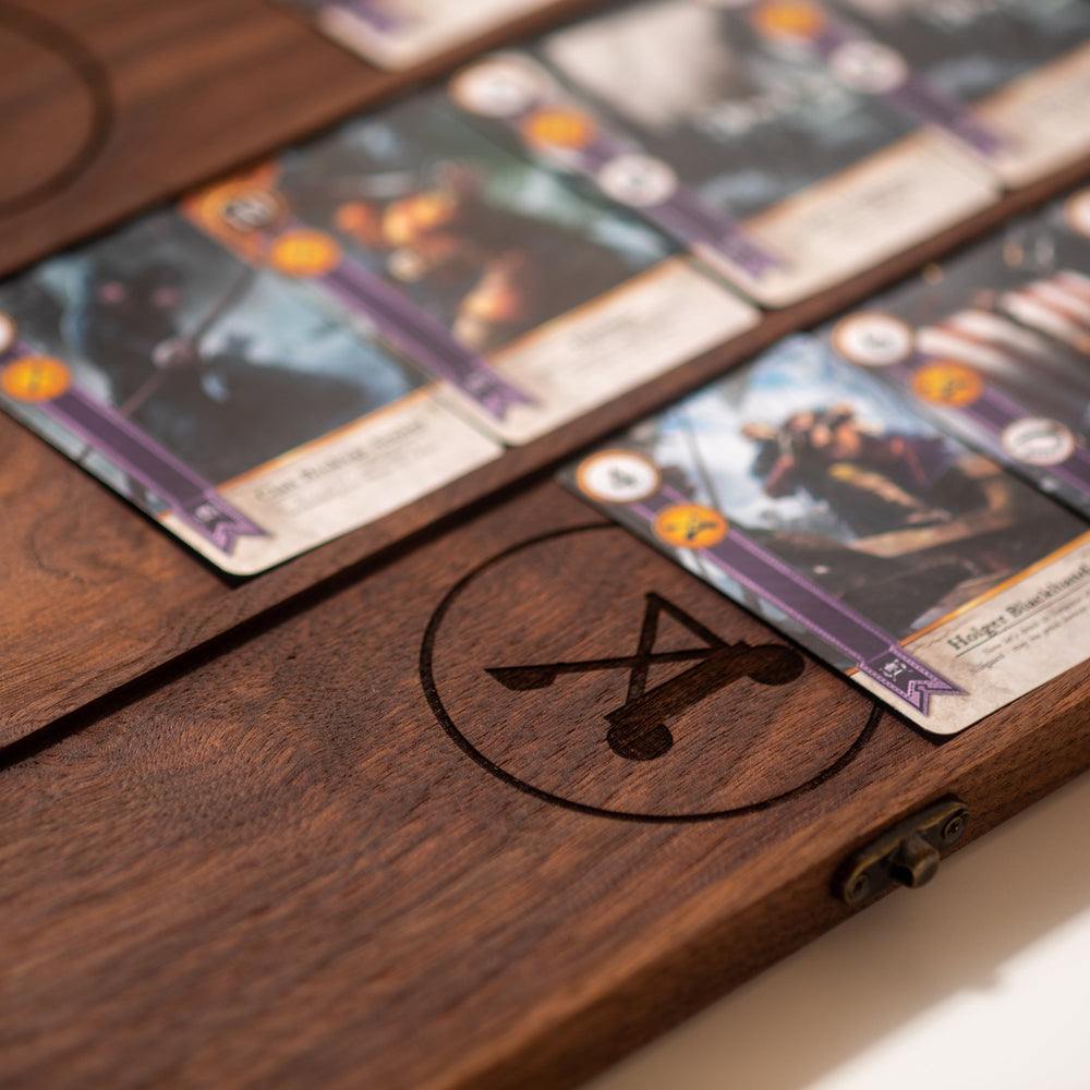Gwent Board BUNDLE - Witcher Card Game - Genuine Hardwoods (ONLINE ORDER ONLY)