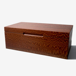 Cigar Humidor - Lacewood with Spanish Cedar Lining - 80 Capacity (ONLINE ORDER ONLY)