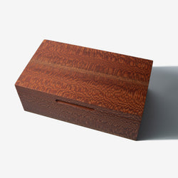 Cigar Humidor - Lacewood with Spanish Cedar Lining - 80 Capacity (ONLINE ORDER ONLY)