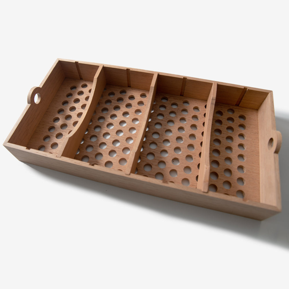 Cigar Humidor - Black Walnut with Spanish Cedar Lining - 80 Capacity (ONLINE ORDER ONLY)