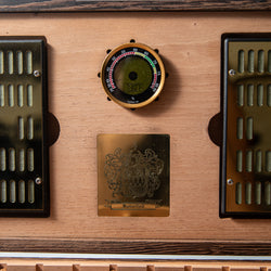 Cigar Humidor - Wenge with Spanish Cedar Lining - 80 Capacity (ONLINE ORDER ONLY)