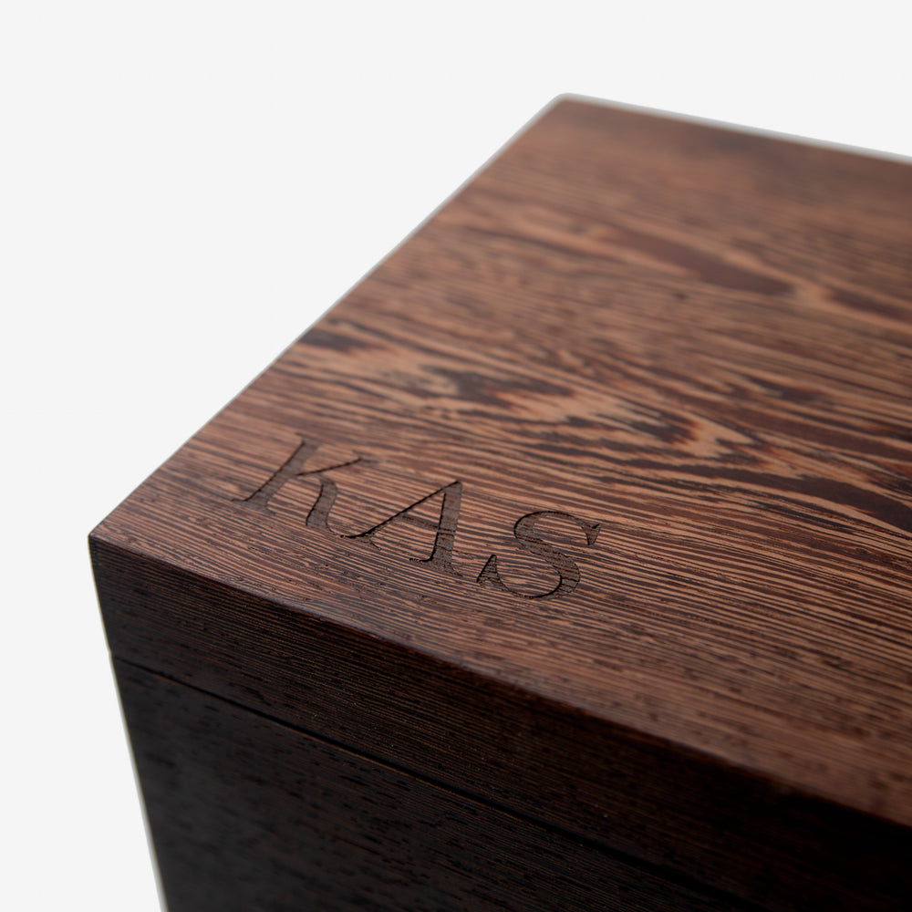 Cigar Humidor - Wenge with Spanish Cedar Lining - 80 Capacity (ONLINE ORDER ONLY)
