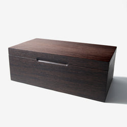 Cigar Humidor - Wenge with Spanish Cedar Lining - 80 Capacity (ONLINE ORDER ONLY)