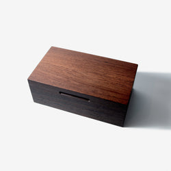 Cigar Humidor - Wenge with Spanish Cedar Lining - 80 Capacity (ONLINE ORDER ONLY)
