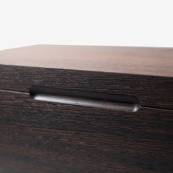 Cigar Humidor - Wenge with Spanish Cedar Lining - 80 Capacity (ONLINE ORDER ONLY)