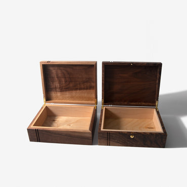 Keepsake Box - Black Walnut and Maple