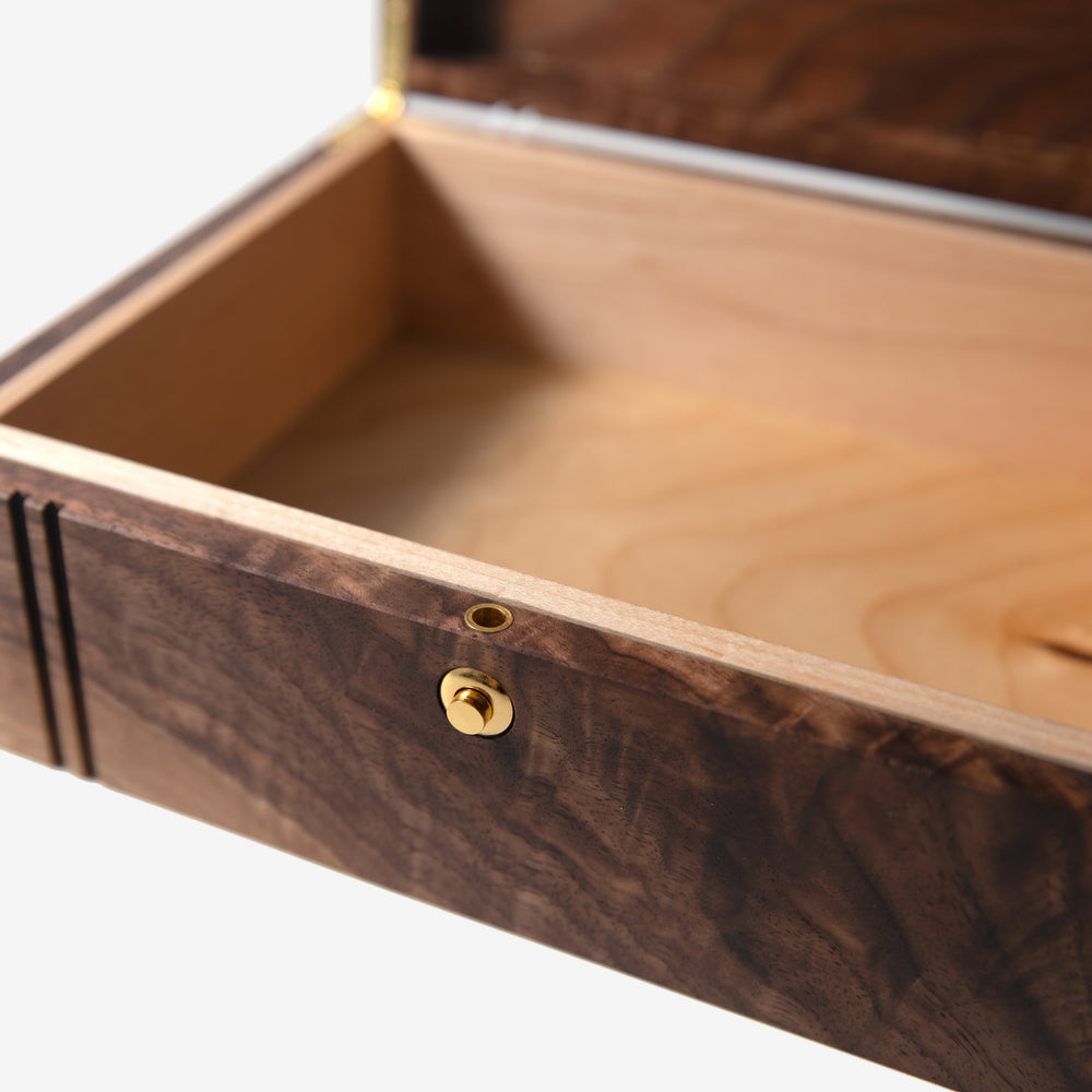 Keepsake Box - Black Walnut and Maple (ONLINE ORDER ONLY)