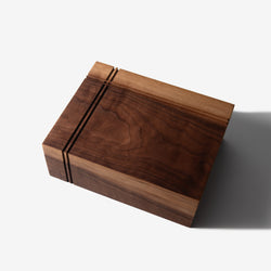 Keepsake Box - Black Walnut and Maple (ONLINE ORDER ONLY)