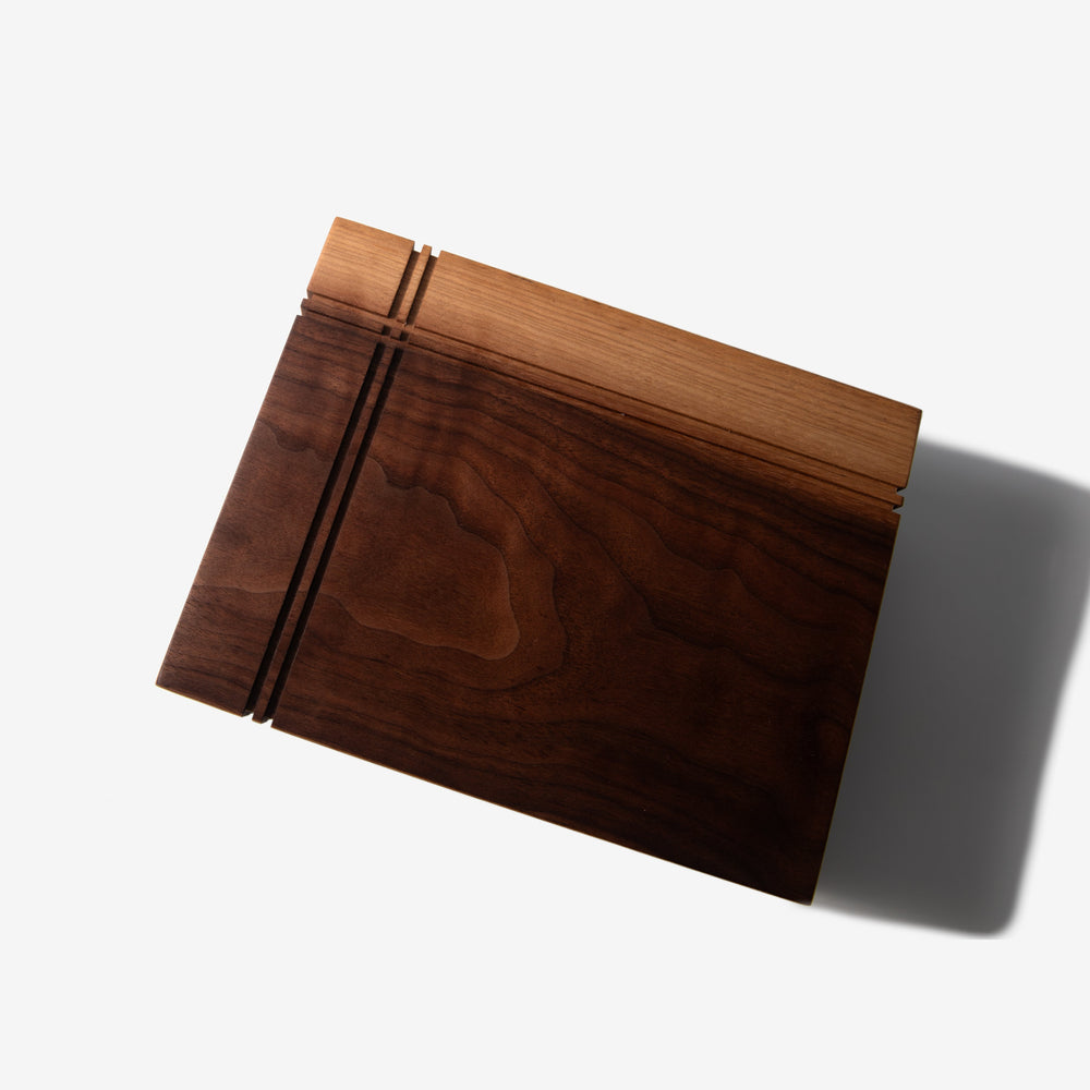 Keepsake Box - Black Walnut and Maple (ONLINE ORDER ONLY)