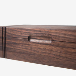 Tea Chest - Black Walnut - 8 Compartments (ONLINE ORDER ONLY)