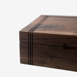 Tea Chest - Black Walnut - 12 Compartments (ONLINE ORDER ONLY)