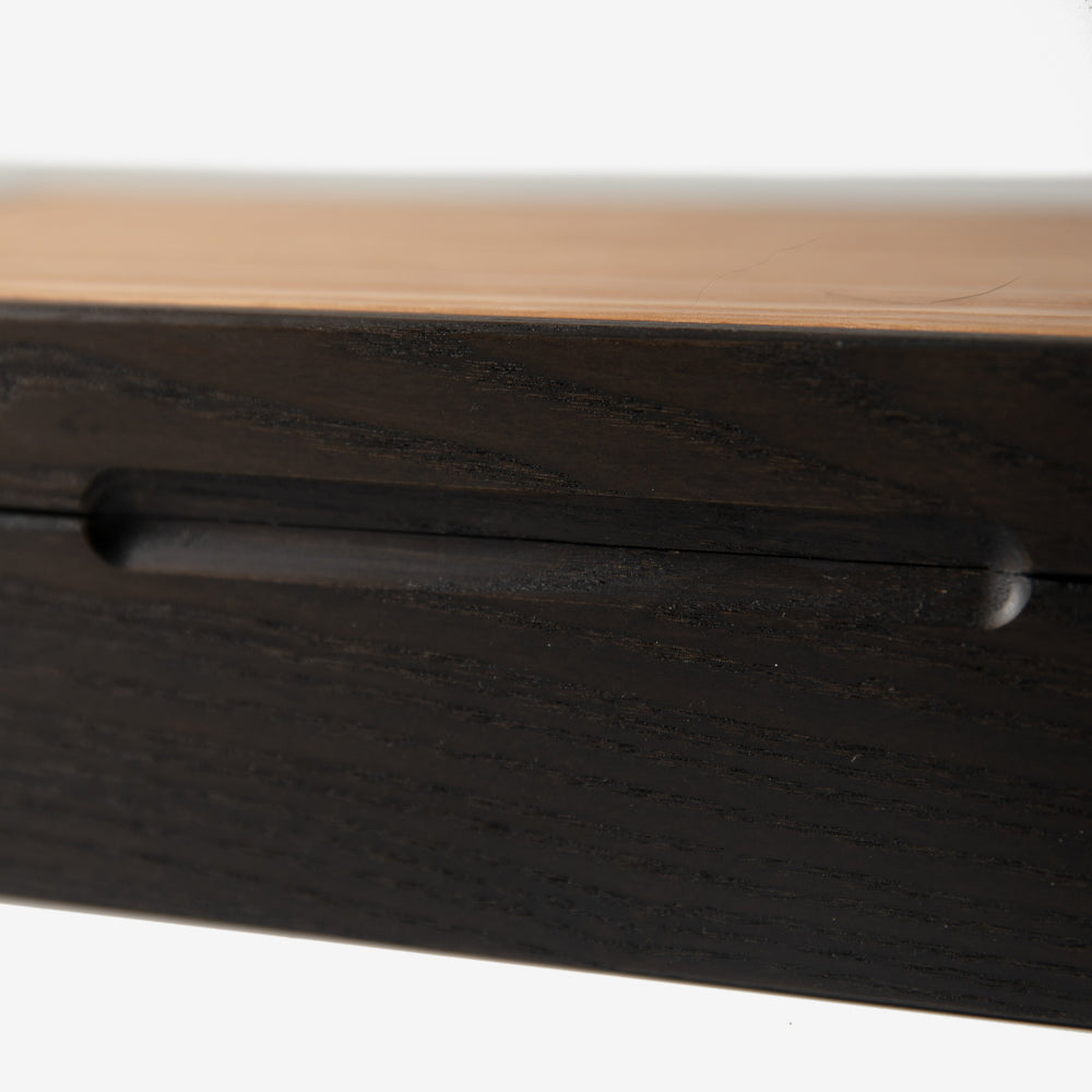 Watch Box - Black Ash and White Ash (ONLINE ORDER ONLY)