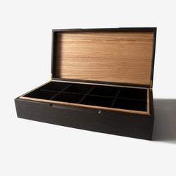 Watch Box - Black Ash and White Ash (ONLINE ORDER ONLY)