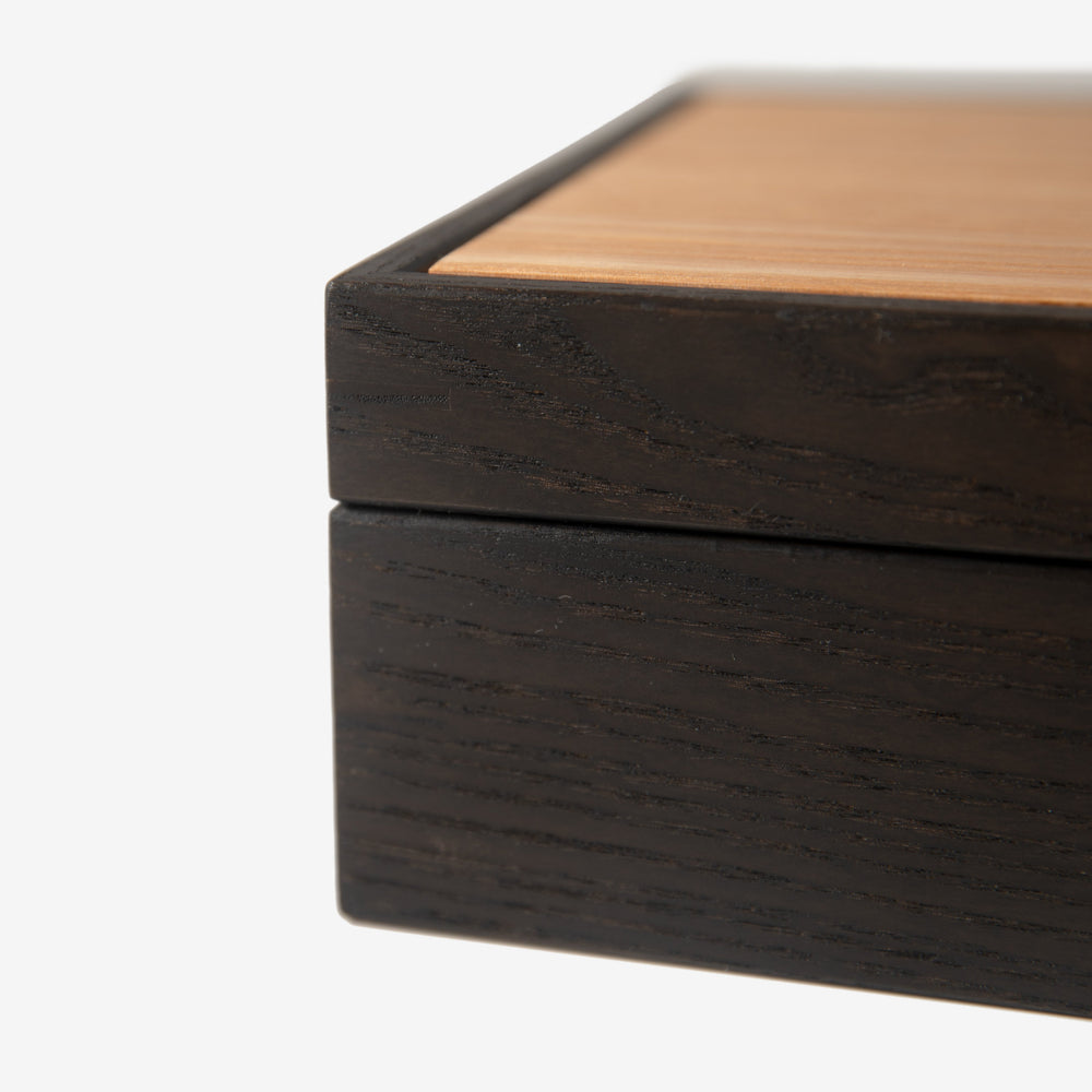 Watch Box - Black Ash and White Ash (ONLINE ORDER ONLY)