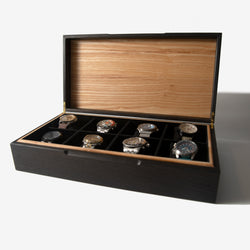 Watch Box - Black Ash and White Ash (ONLINE ORDER ONLY)