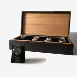 Watch Box - Black Ash and White Ash (ONLINE ORDER ONLY)
