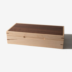 Watch Box - Curly Maple and Sapele Mahogany - 8 Watch Compartments (ONLINE ORDER ONLY)