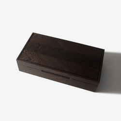 Watch Box - Wenge Hardwood - 8 Watch Compartments (ONLINE ORDER ONLY)