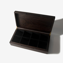 Watch Box - Wenge Hardwood - 8 Watch Compartments (ONLINE ORDER ONLY)