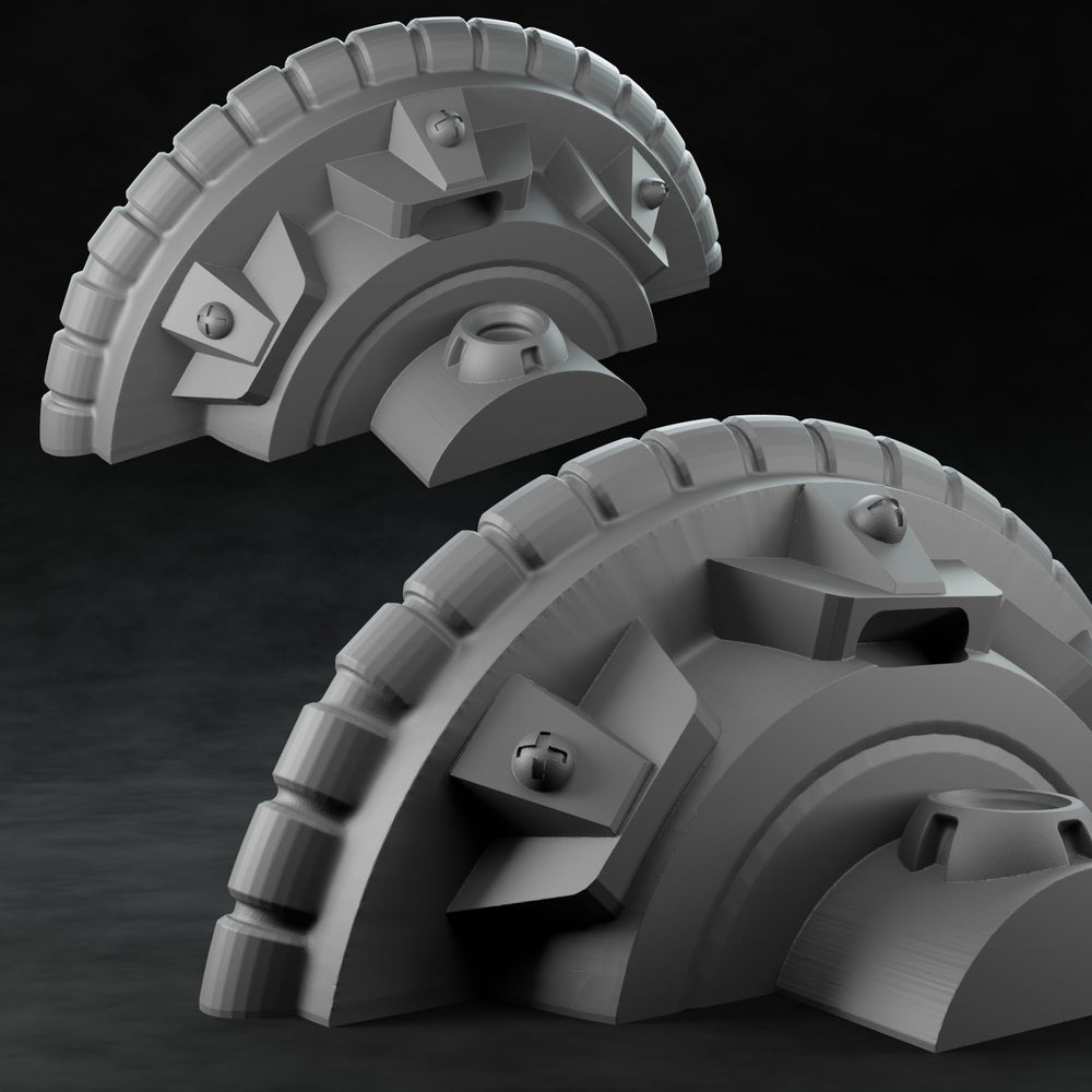 3D Printed Nafarrate Regenerator Space Orcs 28 32 mm D&D (Online Only)