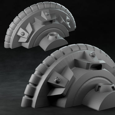 3D Printed Nafarrate Regenerator Space Orcs 28 32 mm D&D (Online Only)