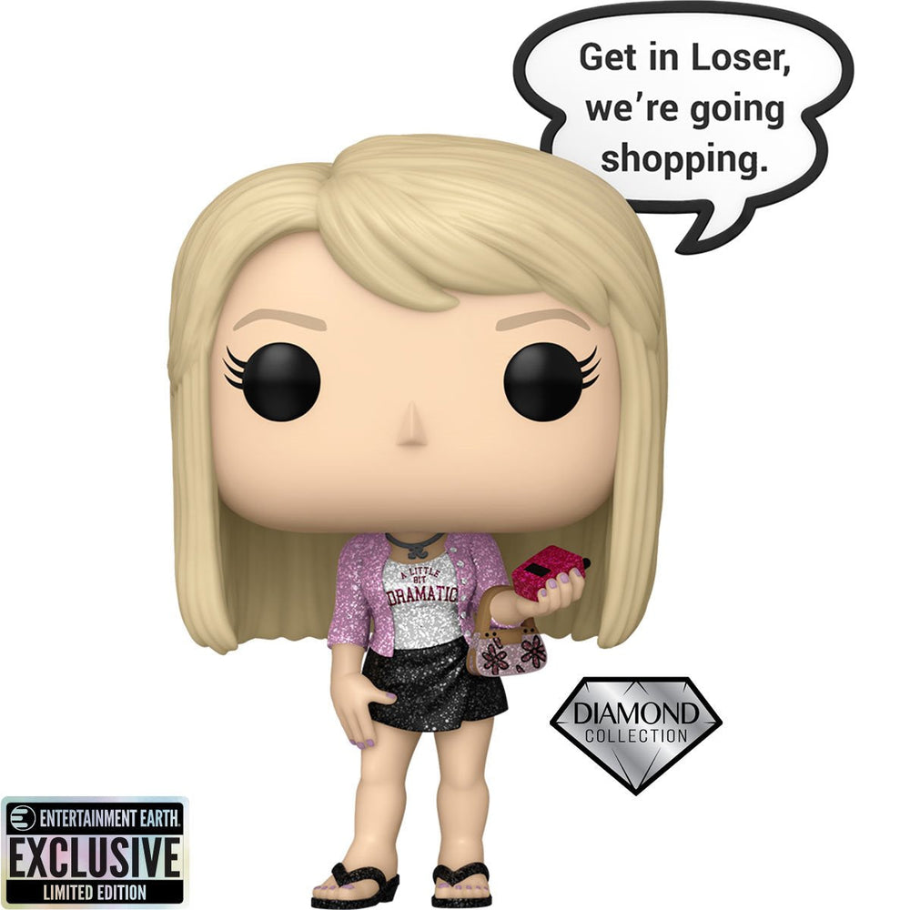 Mean Girls Regina Diamond Glitter Funko Pop! Vinyl Figure #1764 - Entertainment Earth Exclusive with Funko Protector (Online Order Only)