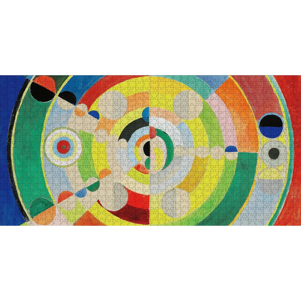 Relief-Disques by Robert Delaunay 1000 Piece Jigsaw Puzzle Pomegranate